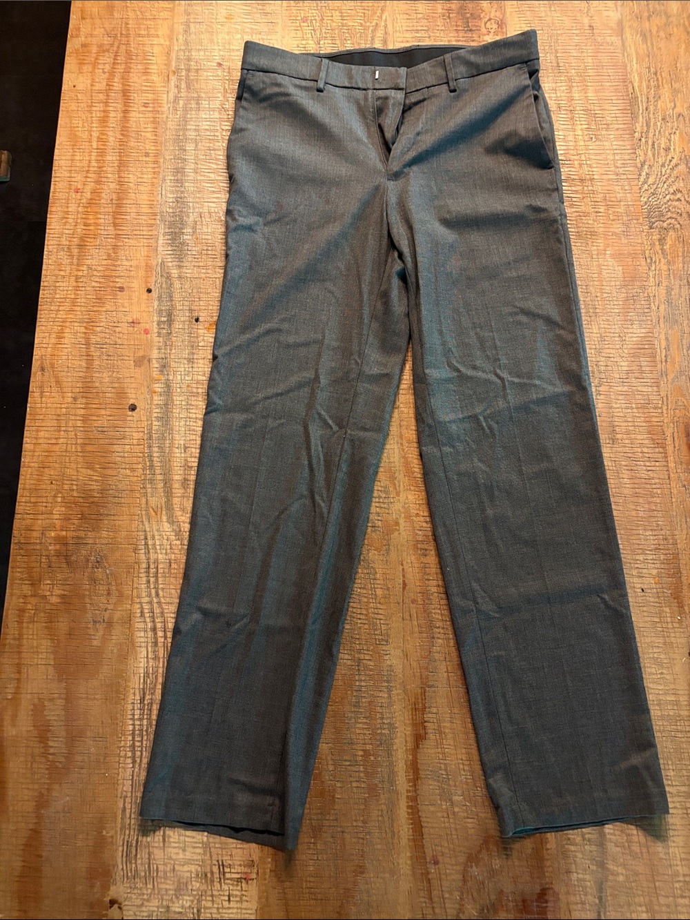 Haggar Men's Charcoal Dress Pants